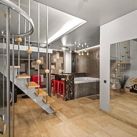 Secret Lounge - Cozy Studio With Sauna And Jacuzzi Vilnius Ngoại thất bức ảnh