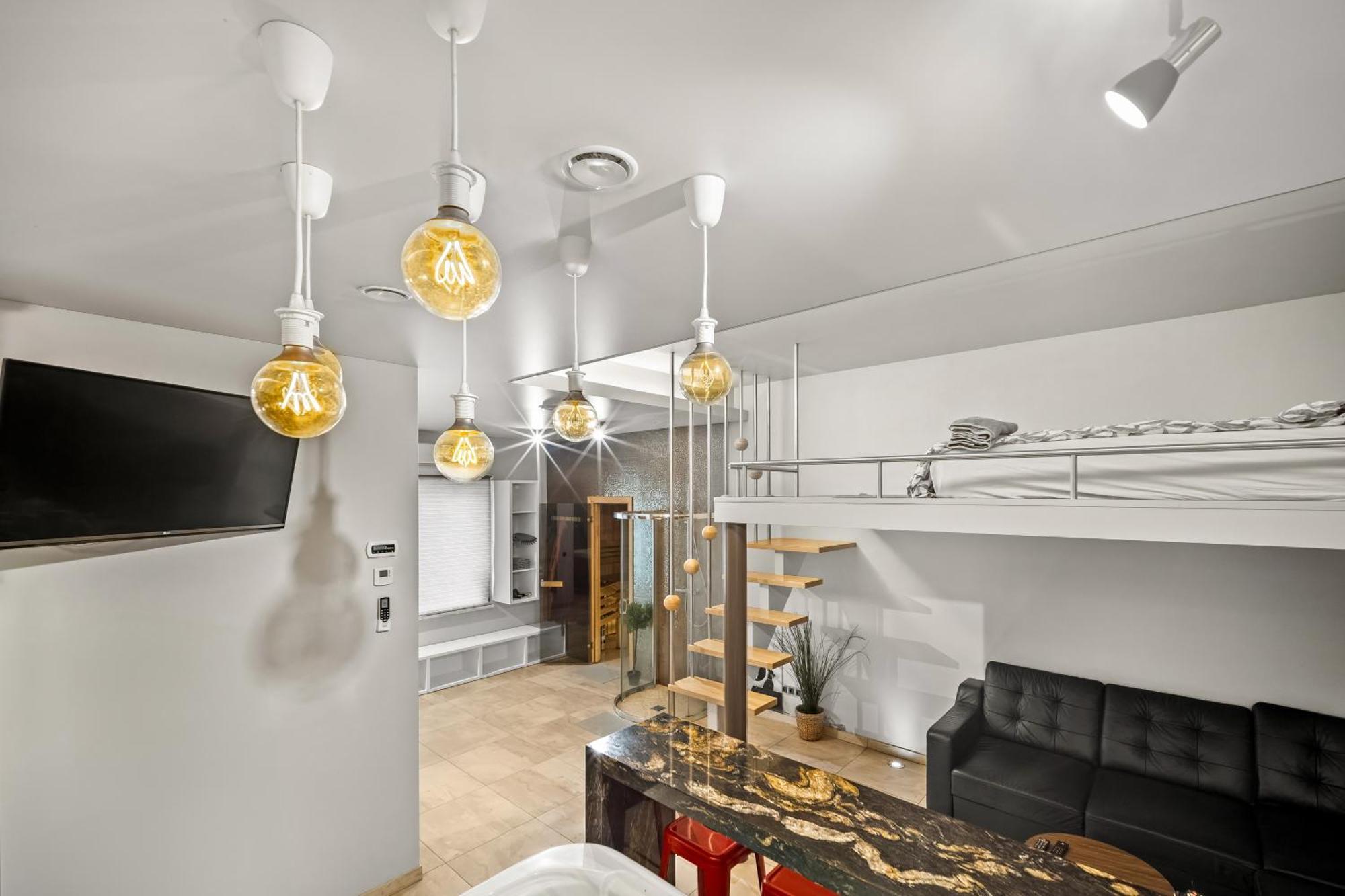 Secret Lounge - Cozy Studio With Sauna And Jacuzzi Vilnius Ngoại thất bức ảnh