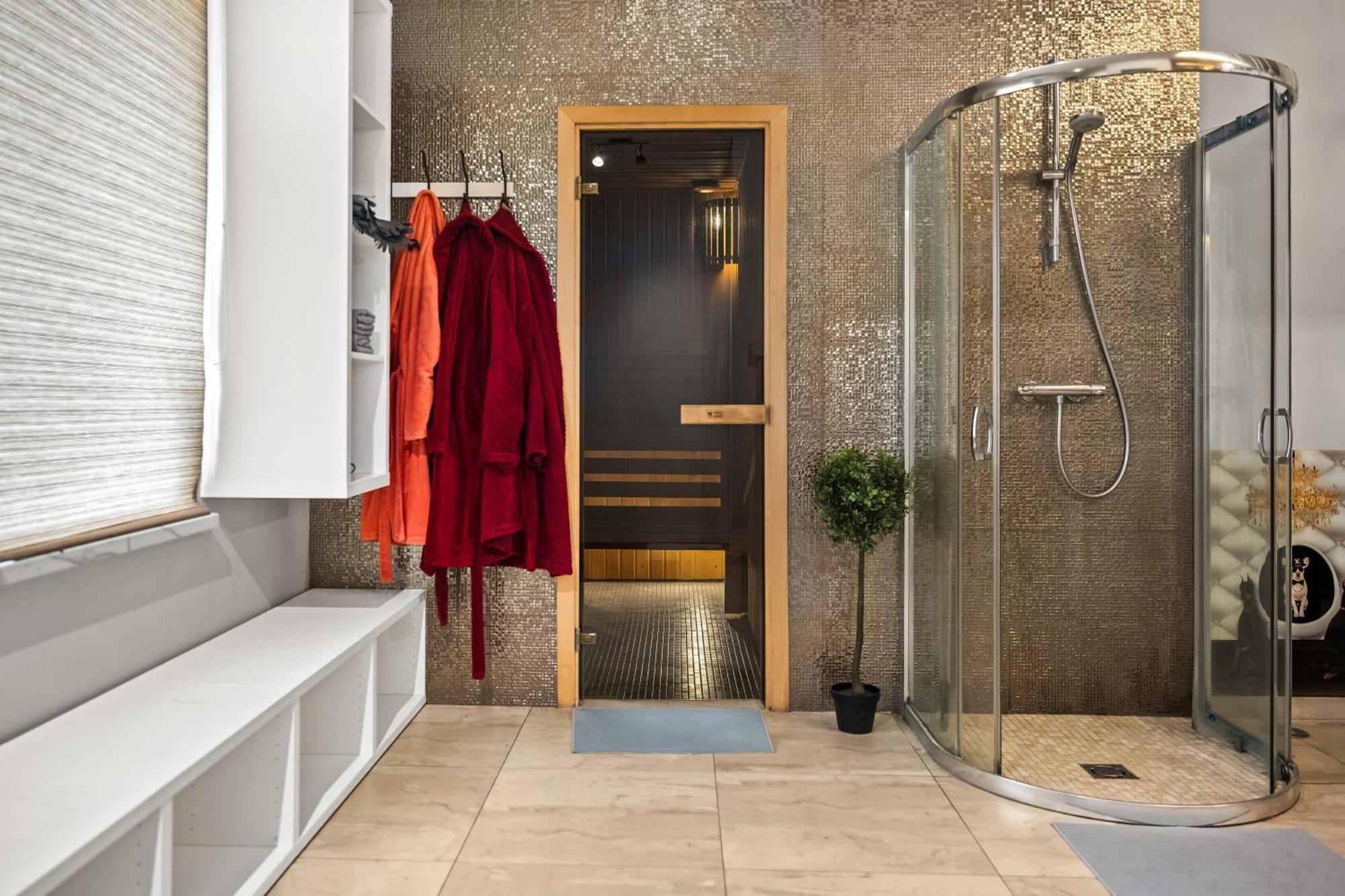 Secret Lounge - Cozy Studio With Sauna And Jacuzzi Vilnius Ngoại thất bức ảnh