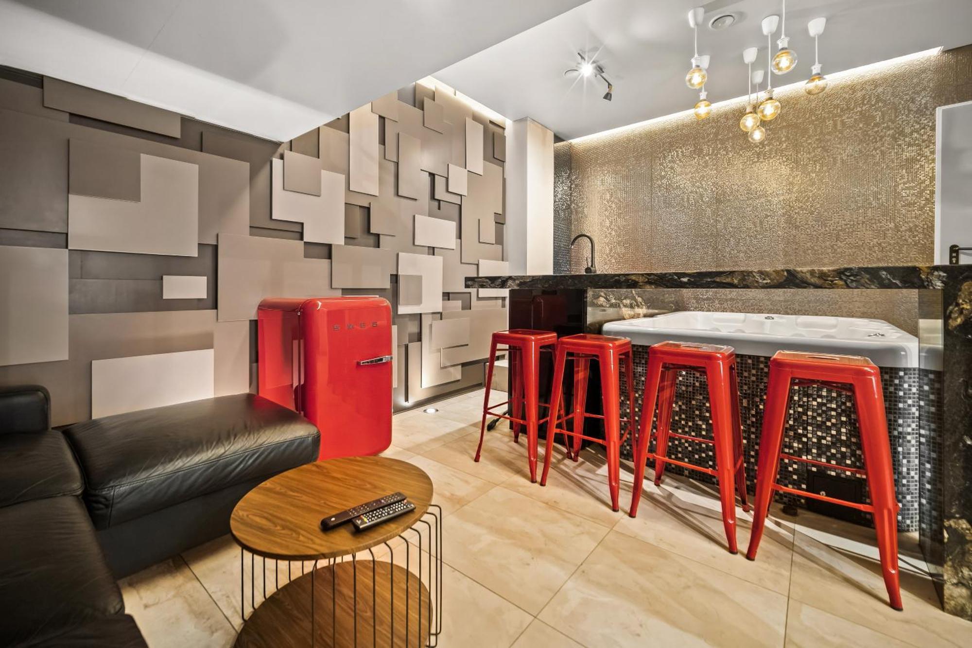 Secret Lounge - Cozy Studio With Sauna And Jacuzzi Vilnius Ngoại thất bức ảnh